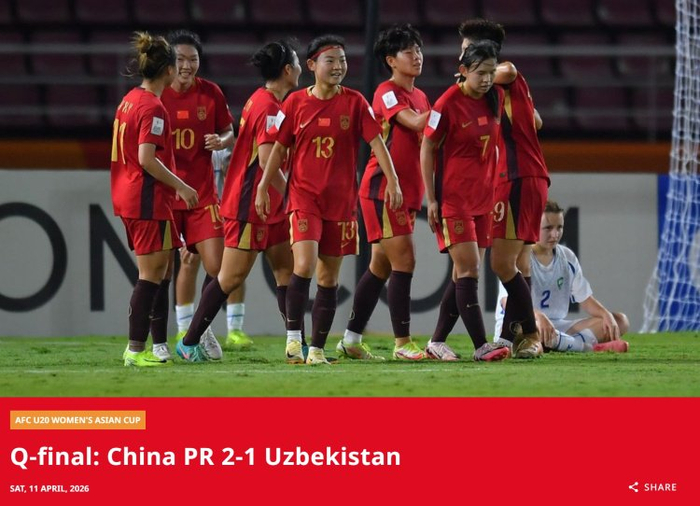 世界杯手机直播-赛点 | 铿锵小玫瑰绽放！中国队重返U20女足世界杯！|亚足联|亚足联官网|乌兹别克斯坦队|亚洲杯|U20女足亚洲杯_新浪体育_新浪新闻